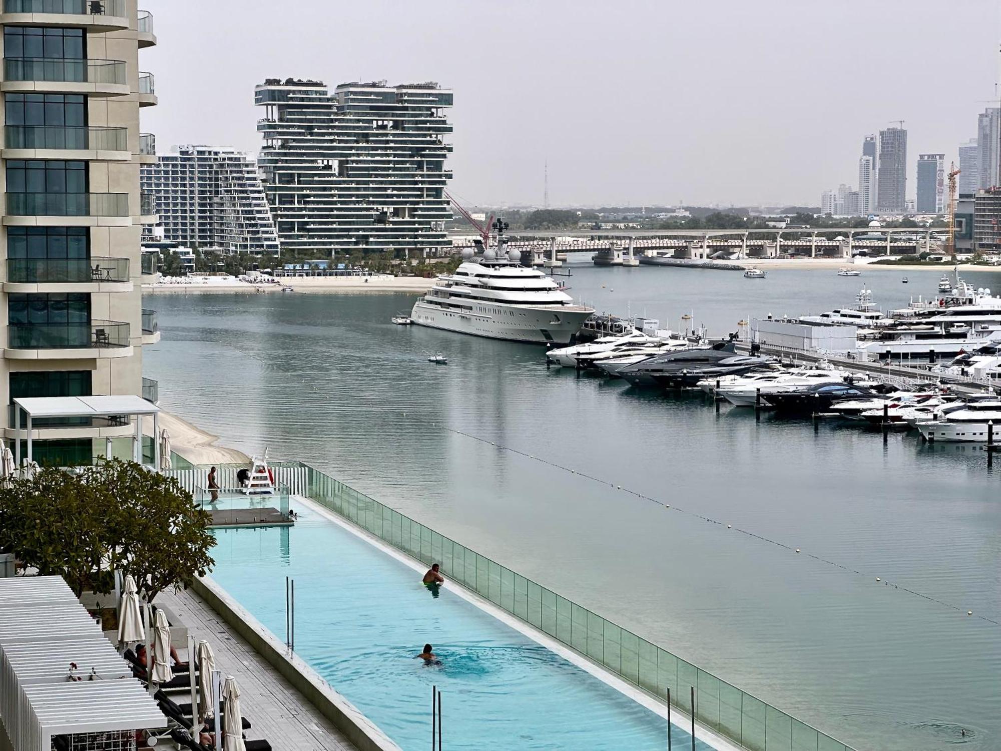 Lux Bnb I Sun Rise Bay I Palm & Sea View Apartment Dubai Ngoại thất bức ảnh